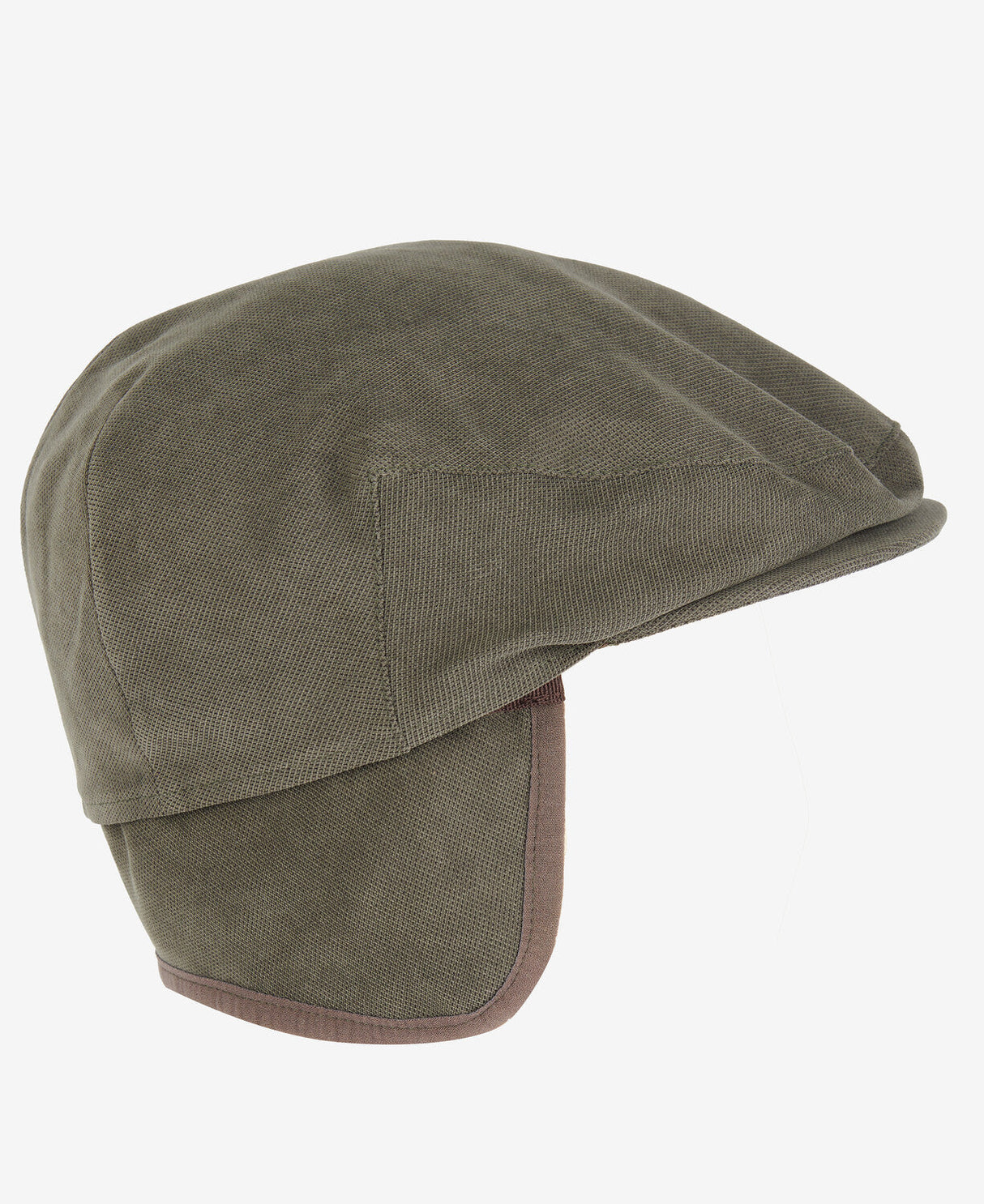 Barbour Waterproof Beaufort Flat Cap - Dark Olive