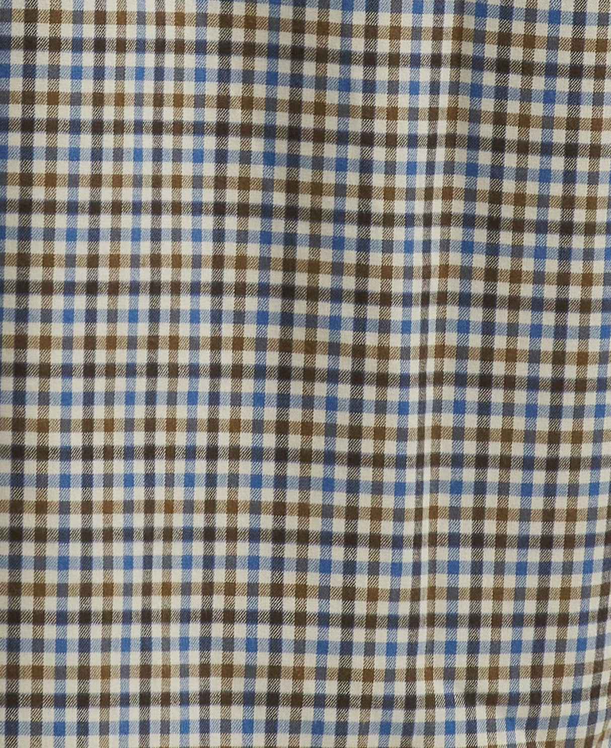 Barbour Foss Regular Thermo Weave Checked Shirt - Blue
