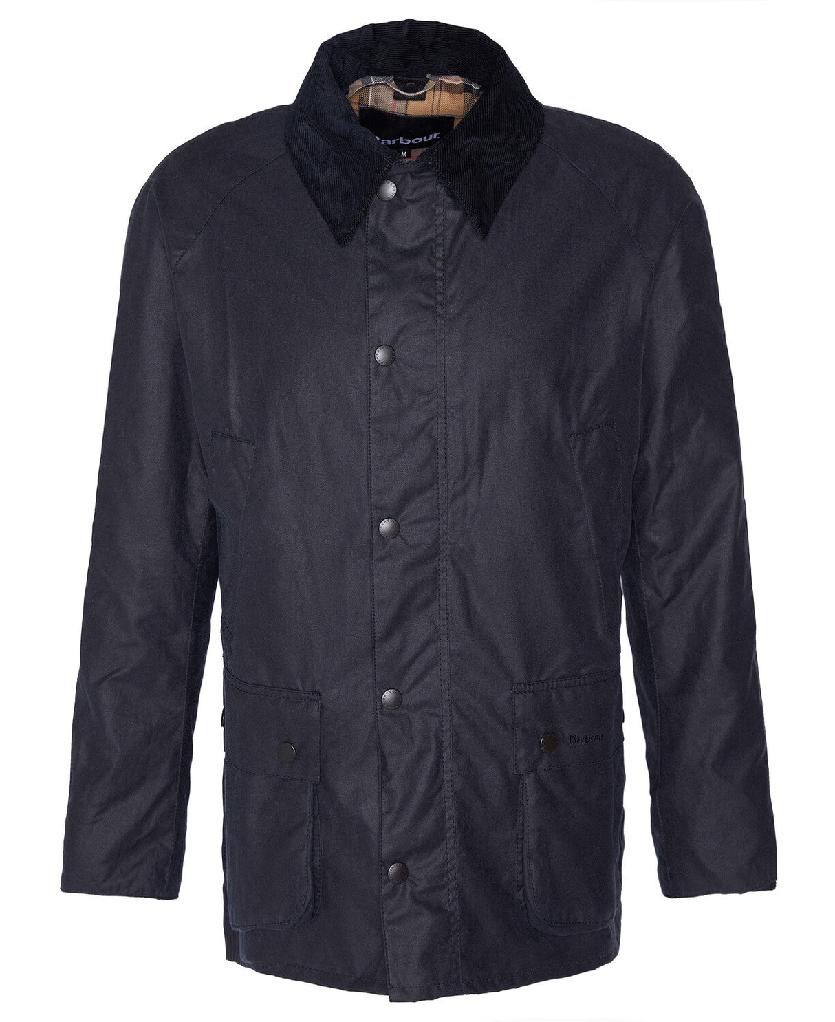 Barbour Ashby Wax Jacket - Navy