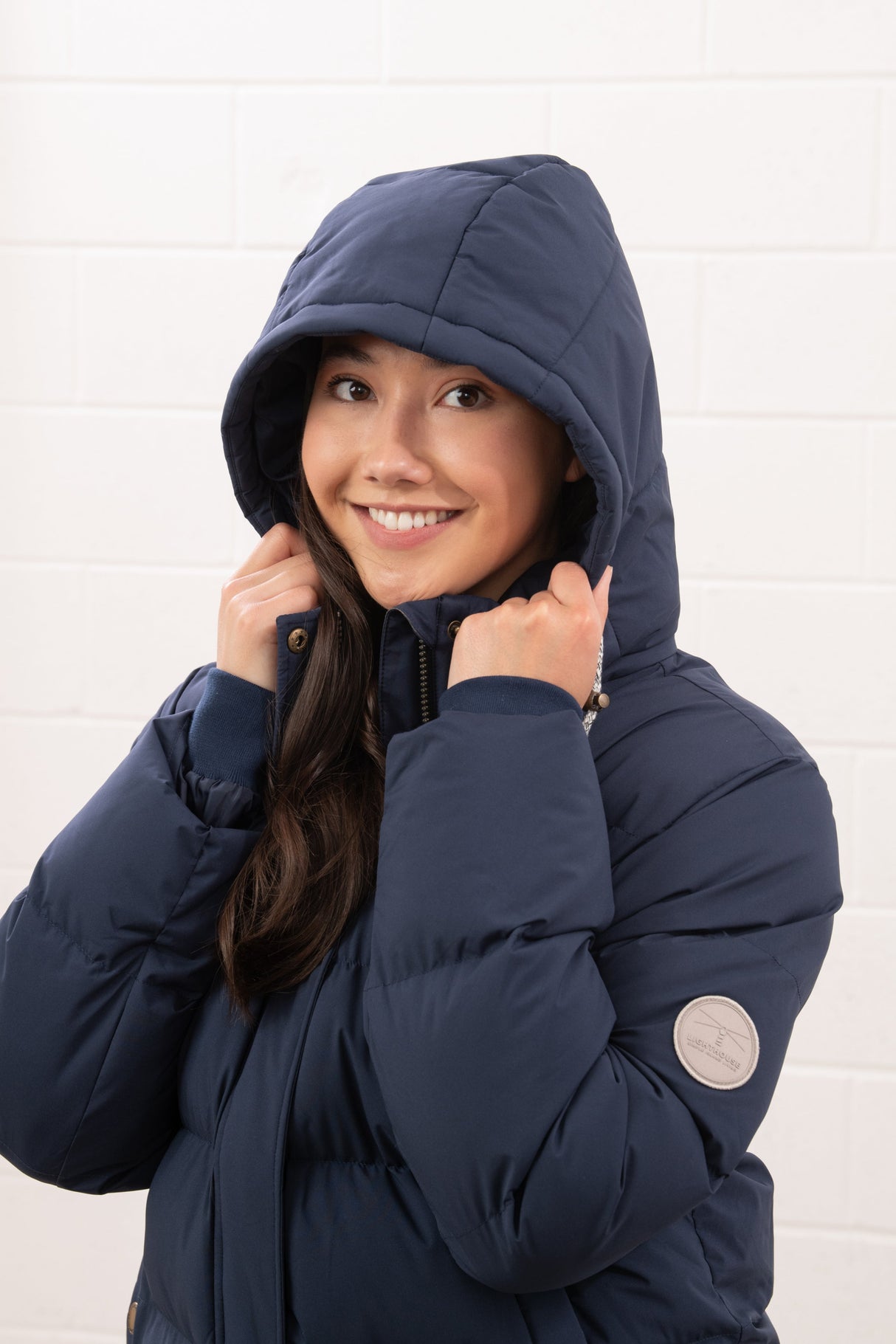 Lighthouse Margot Ladies Coat - Navy