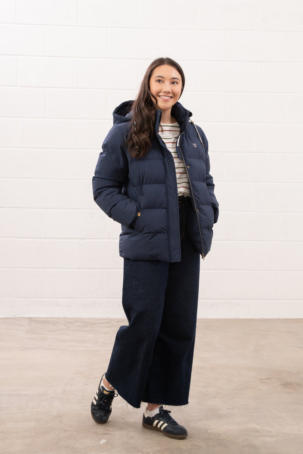 Lighthouse Margot Ladies Coat - Navy