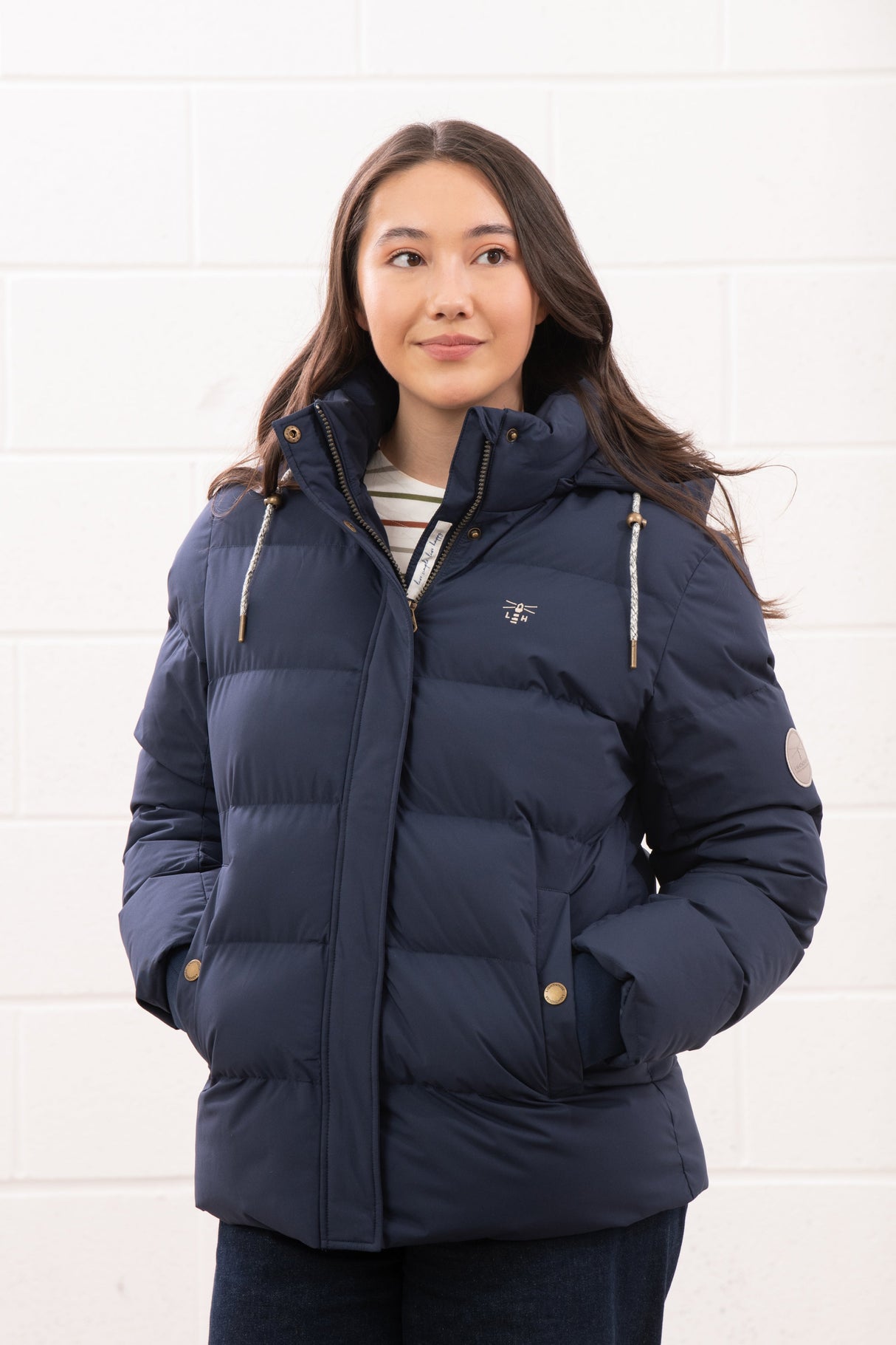 Lighthouse Margot Ladies Coat - Navy