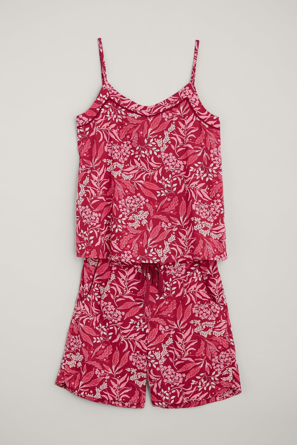 Seasalt Moonflower Pyjama Set - Riverbed Floral Mainsail