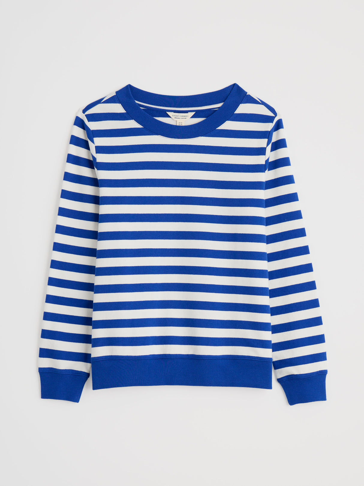 Seasalt Nessa Sweatshirt - Scallion Chalk Bright Marine