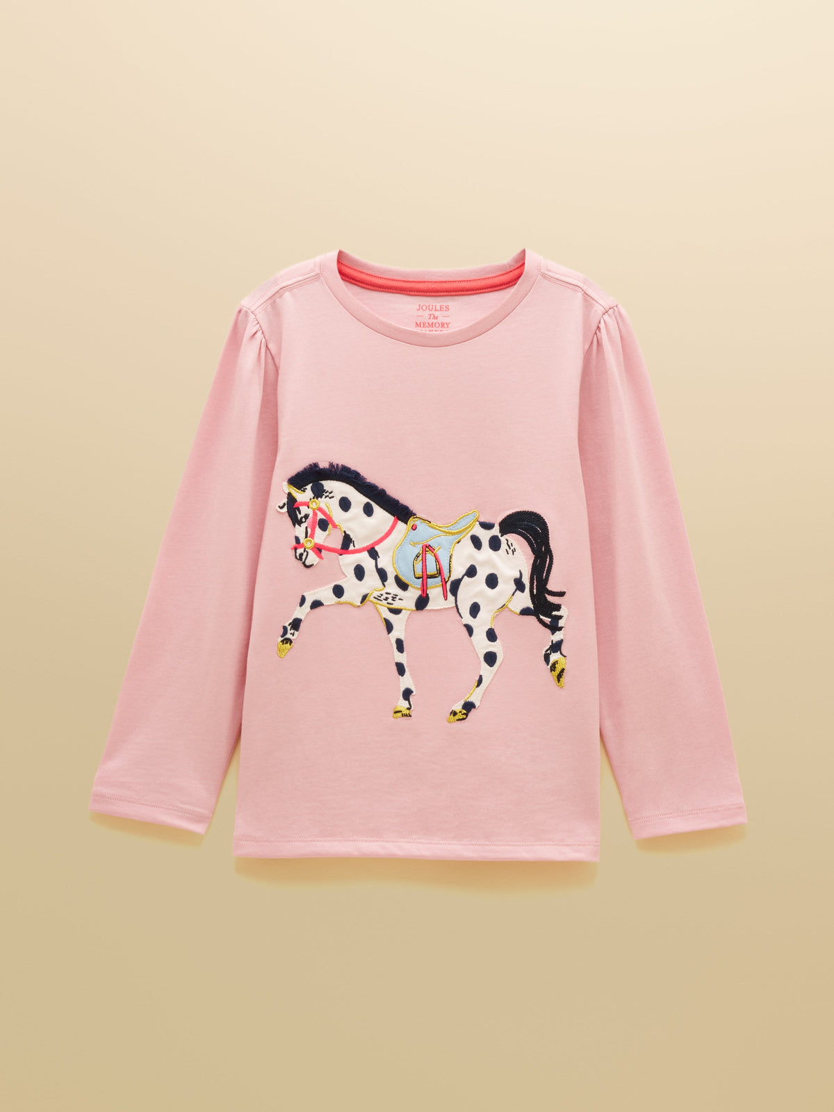 Joules Ava Top - Pink Horse