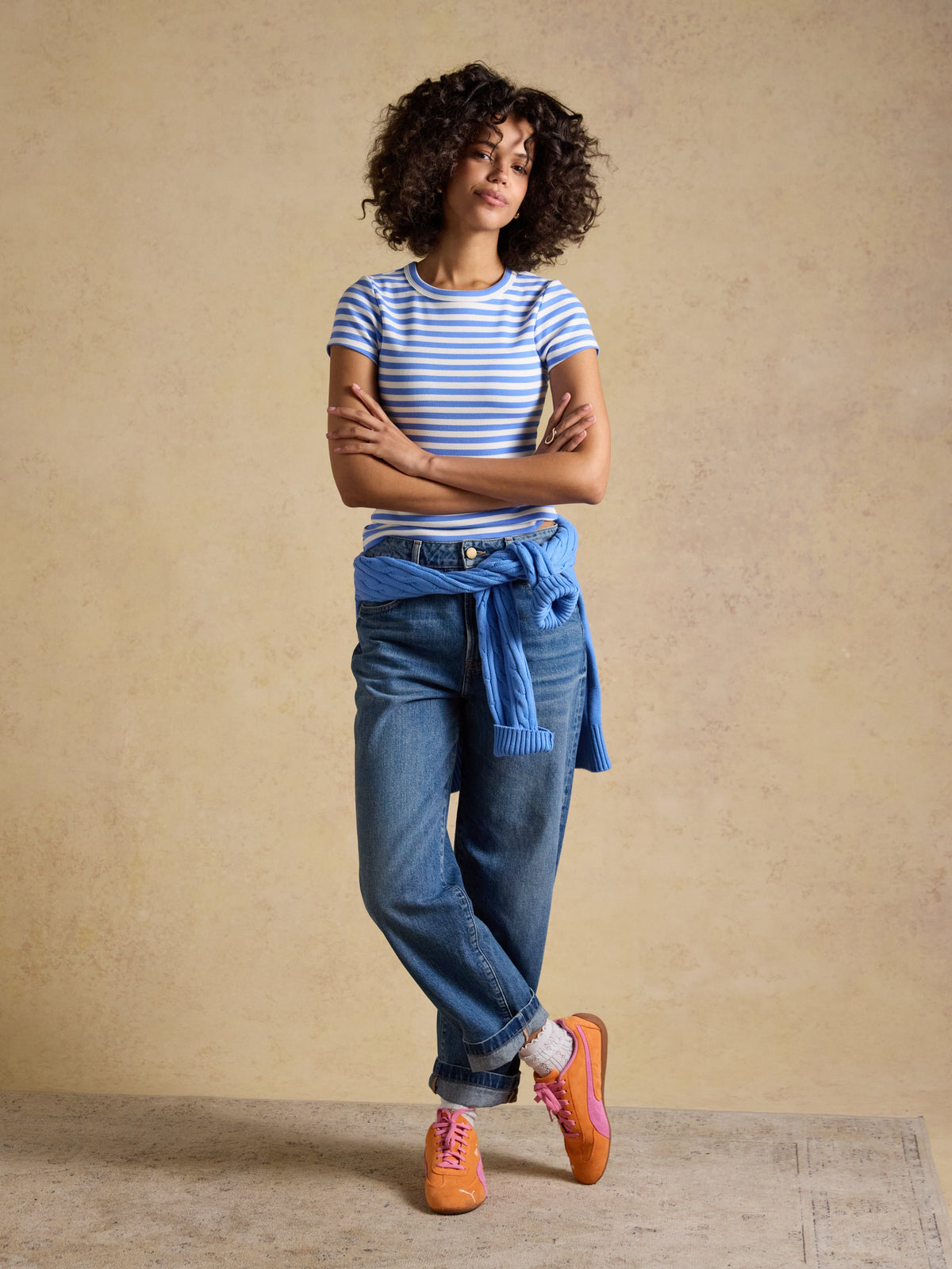 Joules Harbour Tee - Blue*