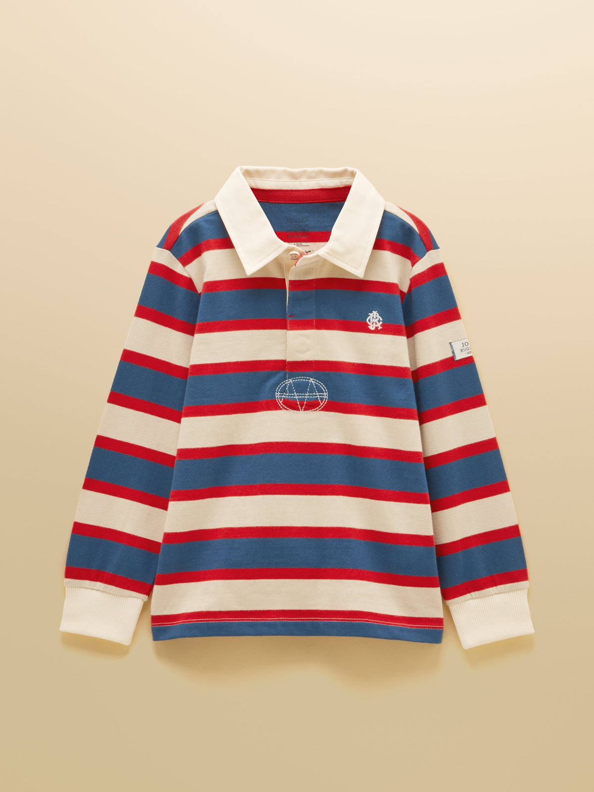 Joules Rugby Shirt - Red/Blue