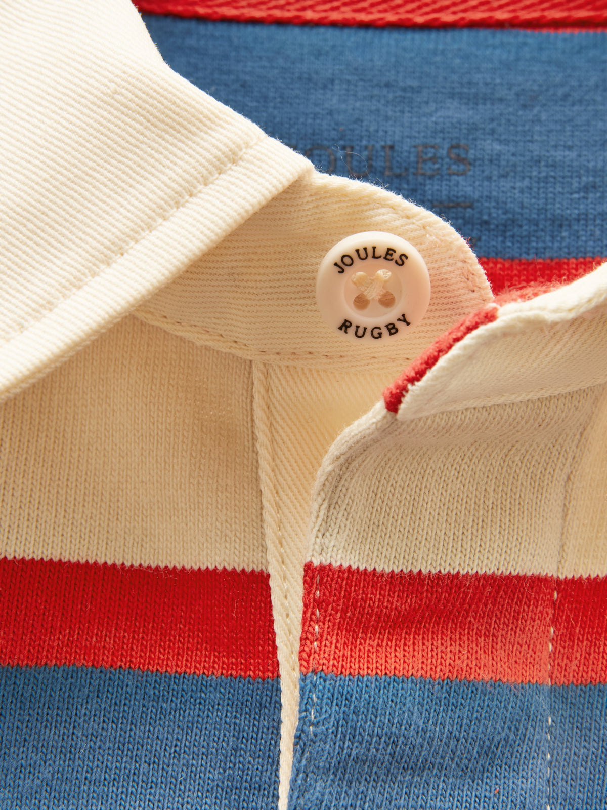Joules Rugby Shirt - Red/Blue