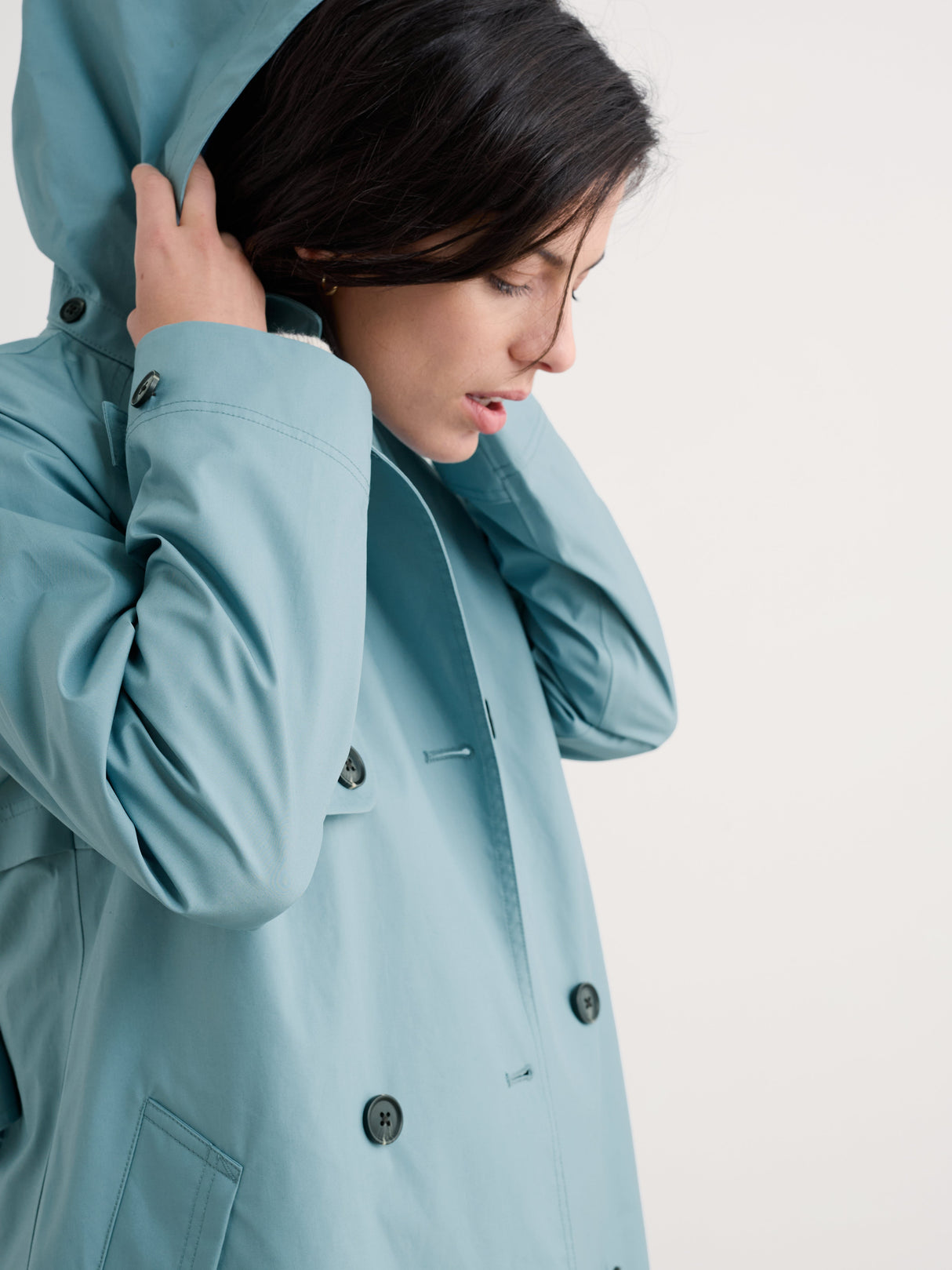 Seasalt Penweathers Trench Coat - Hail