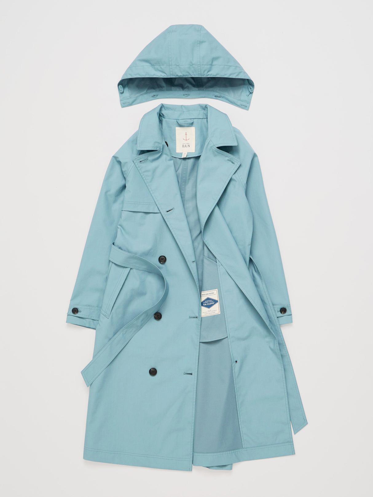 Seasalt Penweathers Trench Coat - Hail