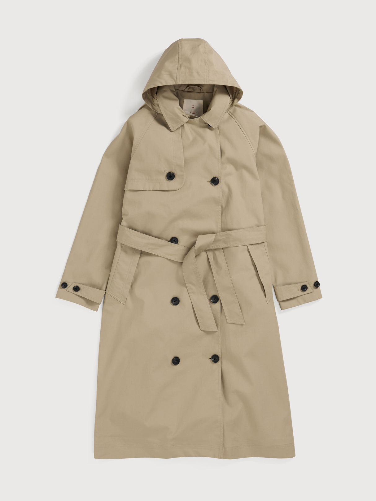 Seasalt Penweathers Trench Coat - Seed