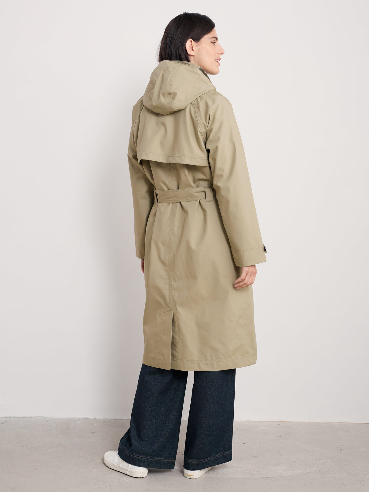 Seasalt Penweathers Trench Coat - Seed