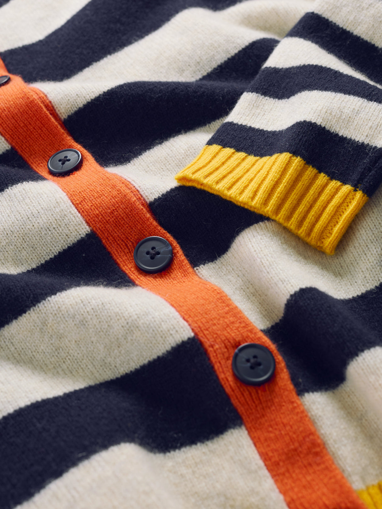 Seasalt Pinwell Cardigan - Bright Shape Maritime Mix