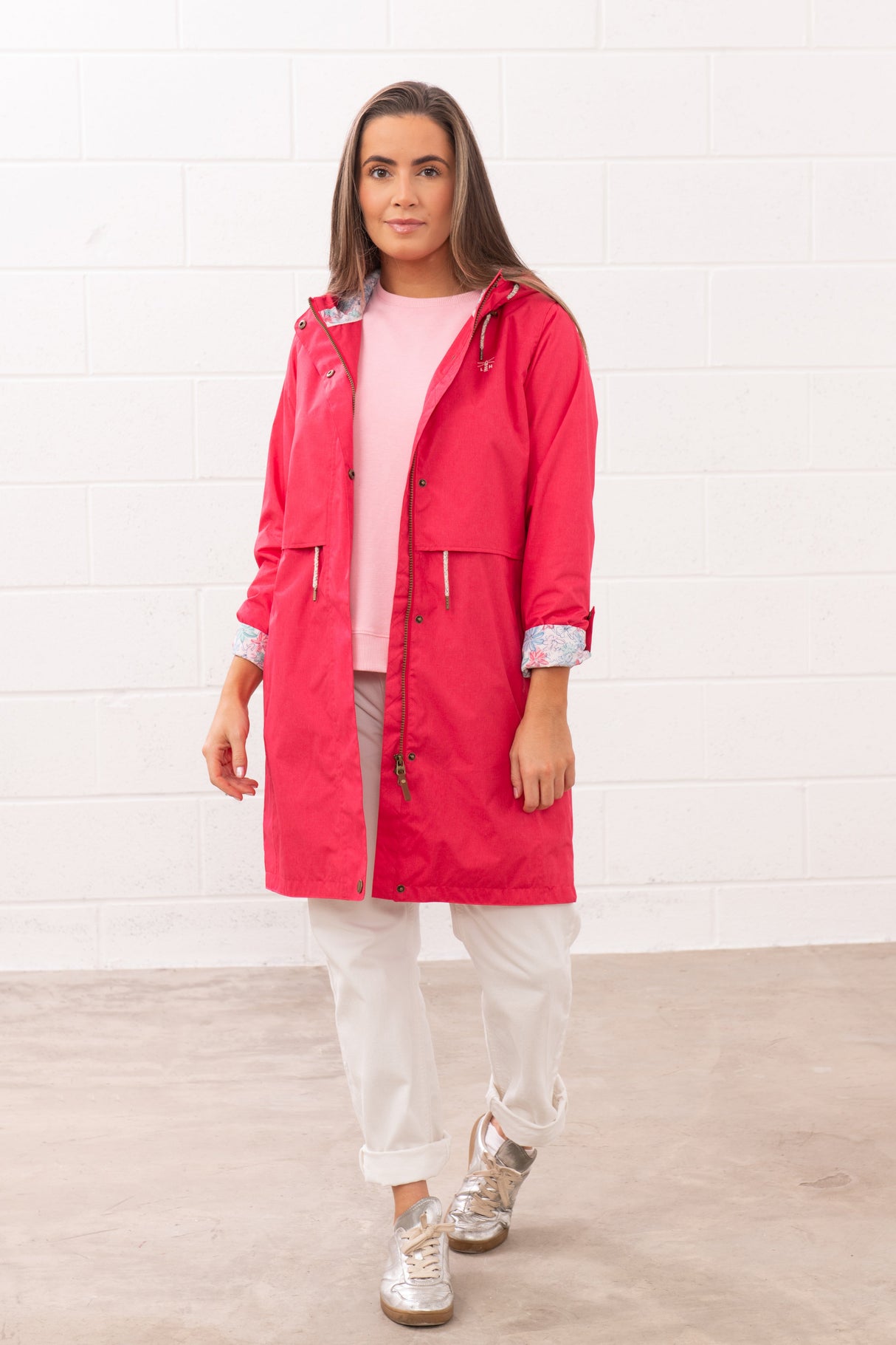 Lighthouse Pippa Coat - Raspberry