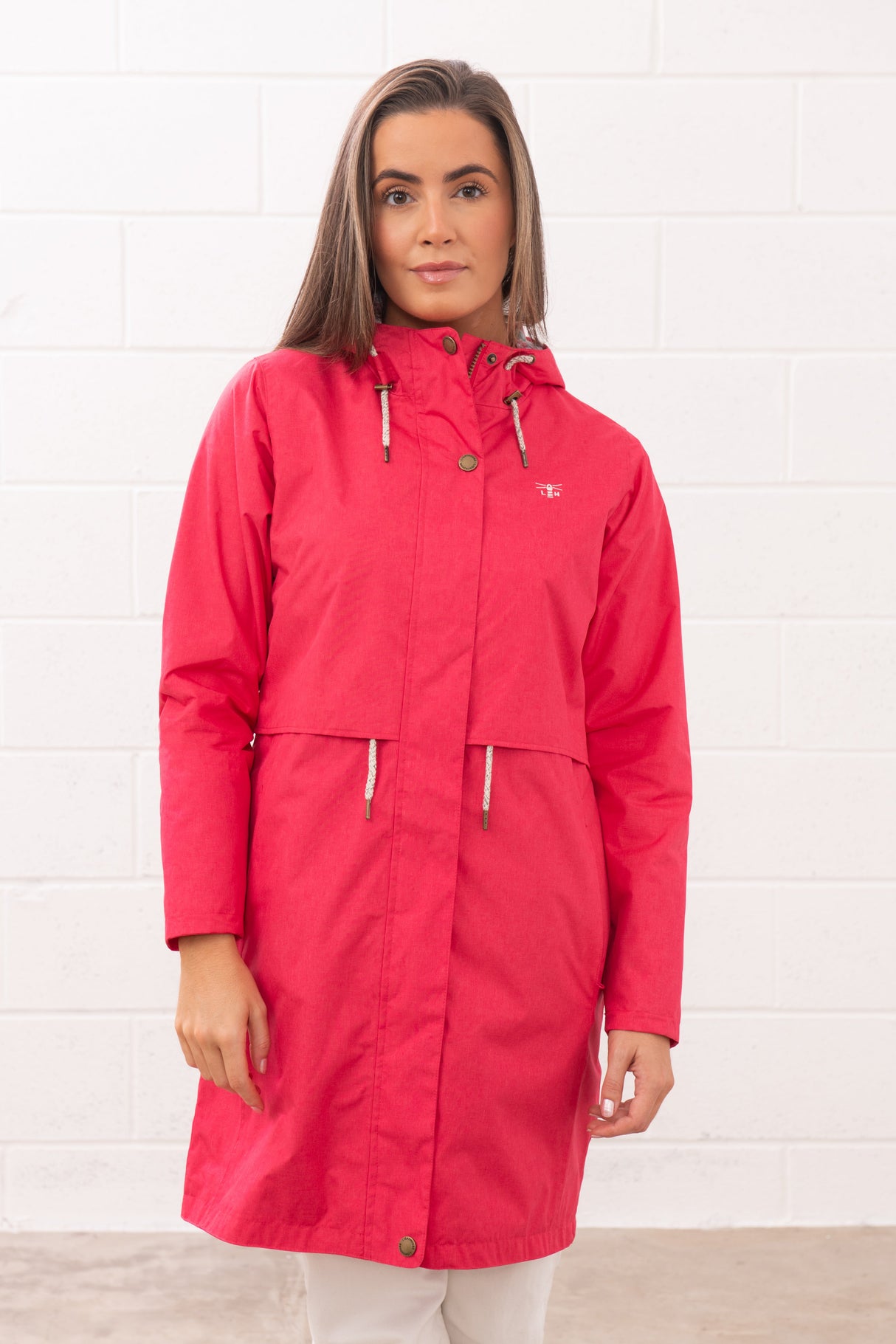 Lighthouse Pippa Coat - Raspberry