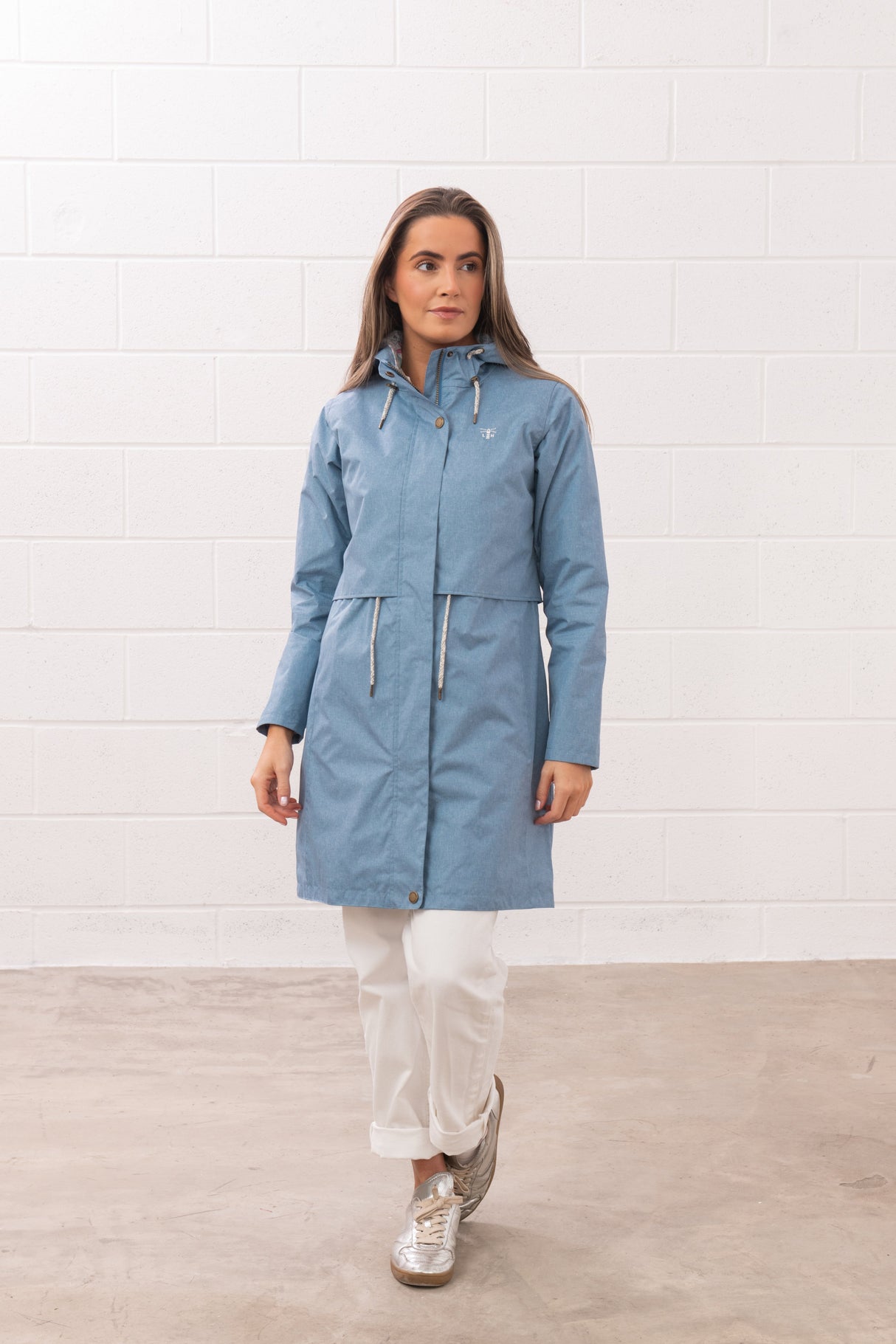 Lighthouse Pippa Coat - Soft Denim