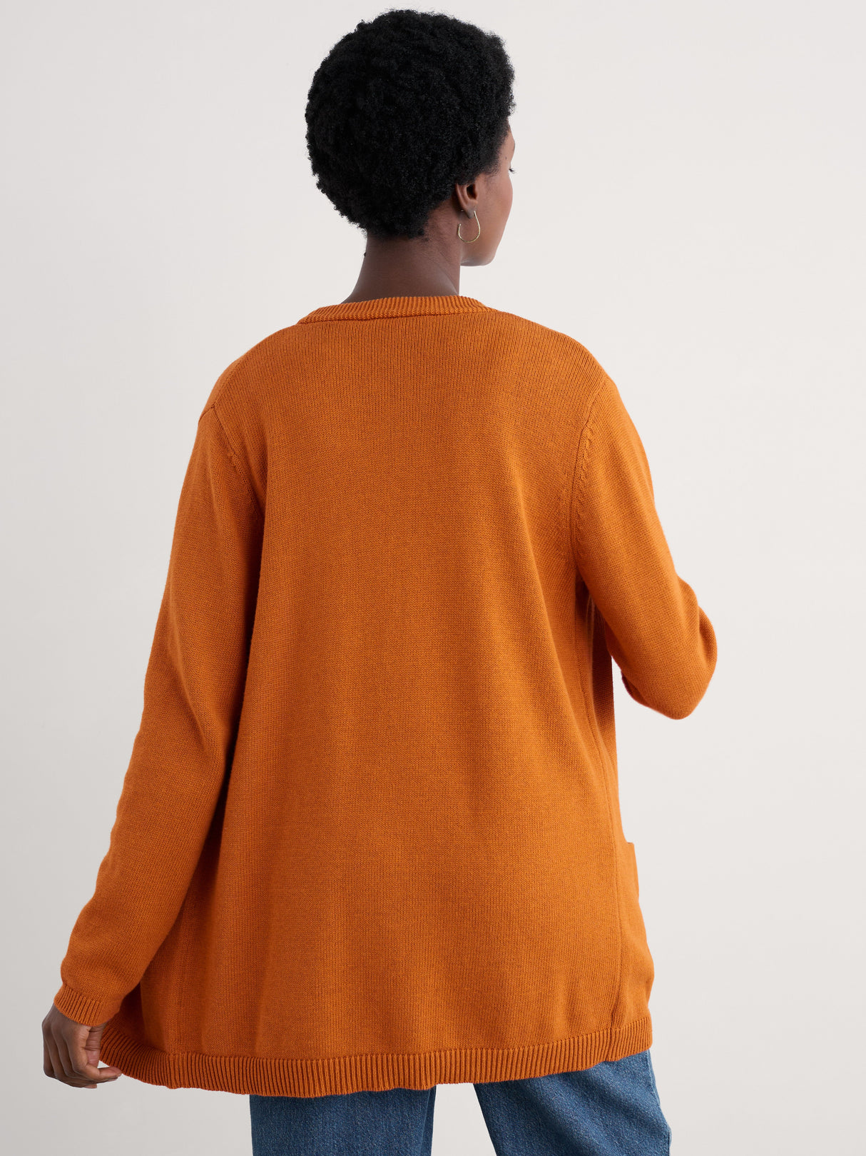 Seasalt Riverboat Long Cardigan - Cumin