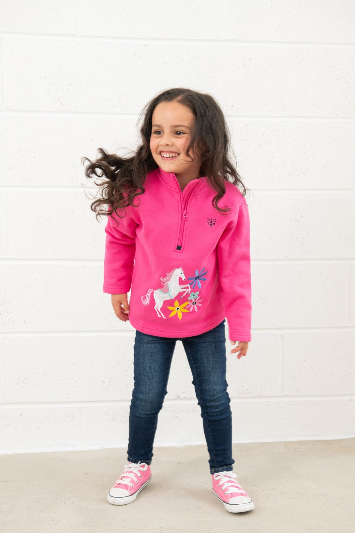 Lighthouse Robyn Jersey - Pink & Horse*