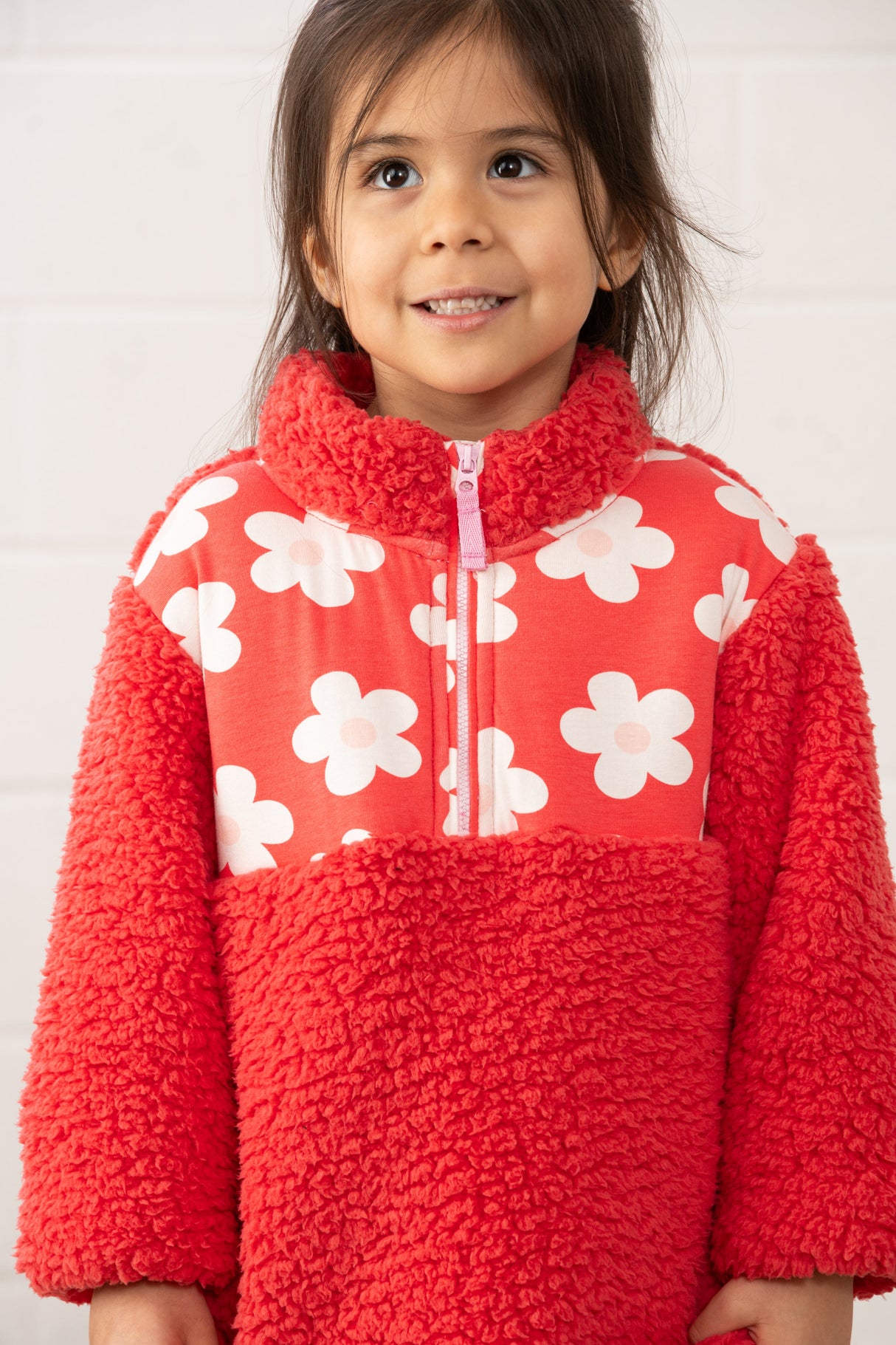Lighthouse Cassie Fleece - Coral