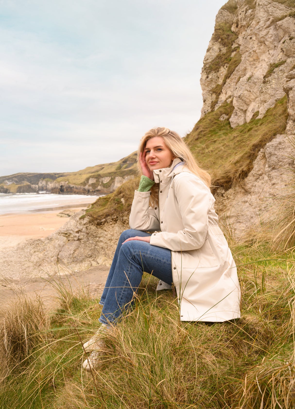 Lighthouse Annika Coat - Cream