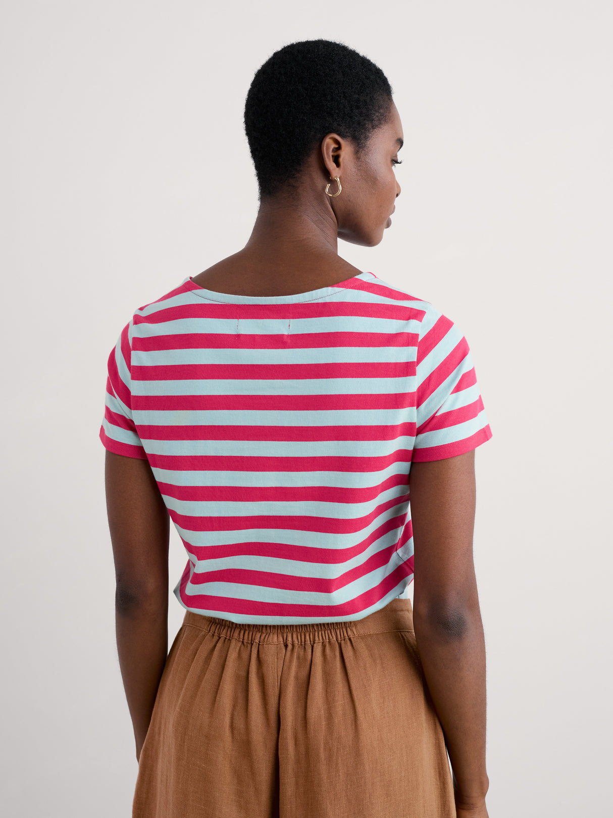 Seasalt Sailor T-Shirt - Scallion Raspberry