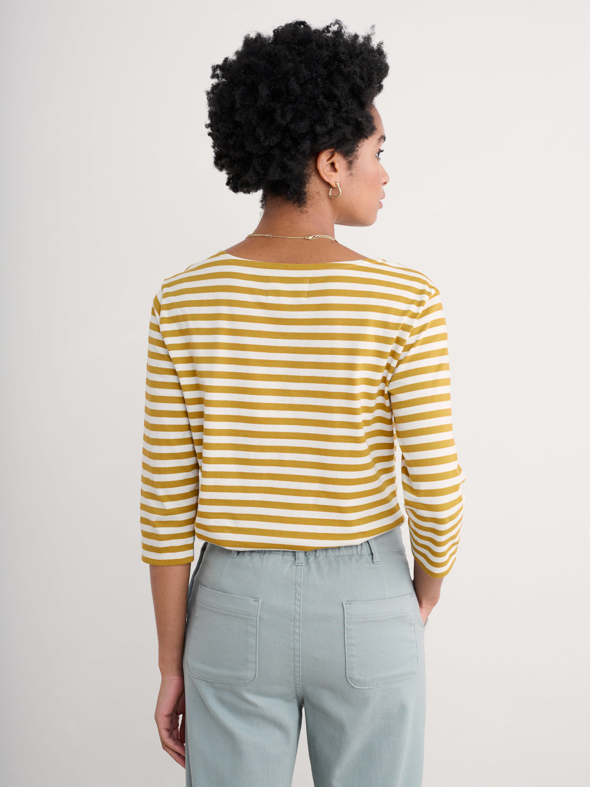 Seasalt Sailor Top - Mini Cornish Chamomile 
Chalk