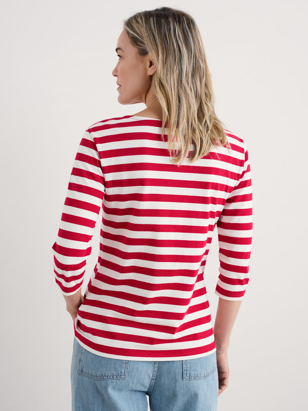 Seasalt Sailor Top - Scallion Scarlet
