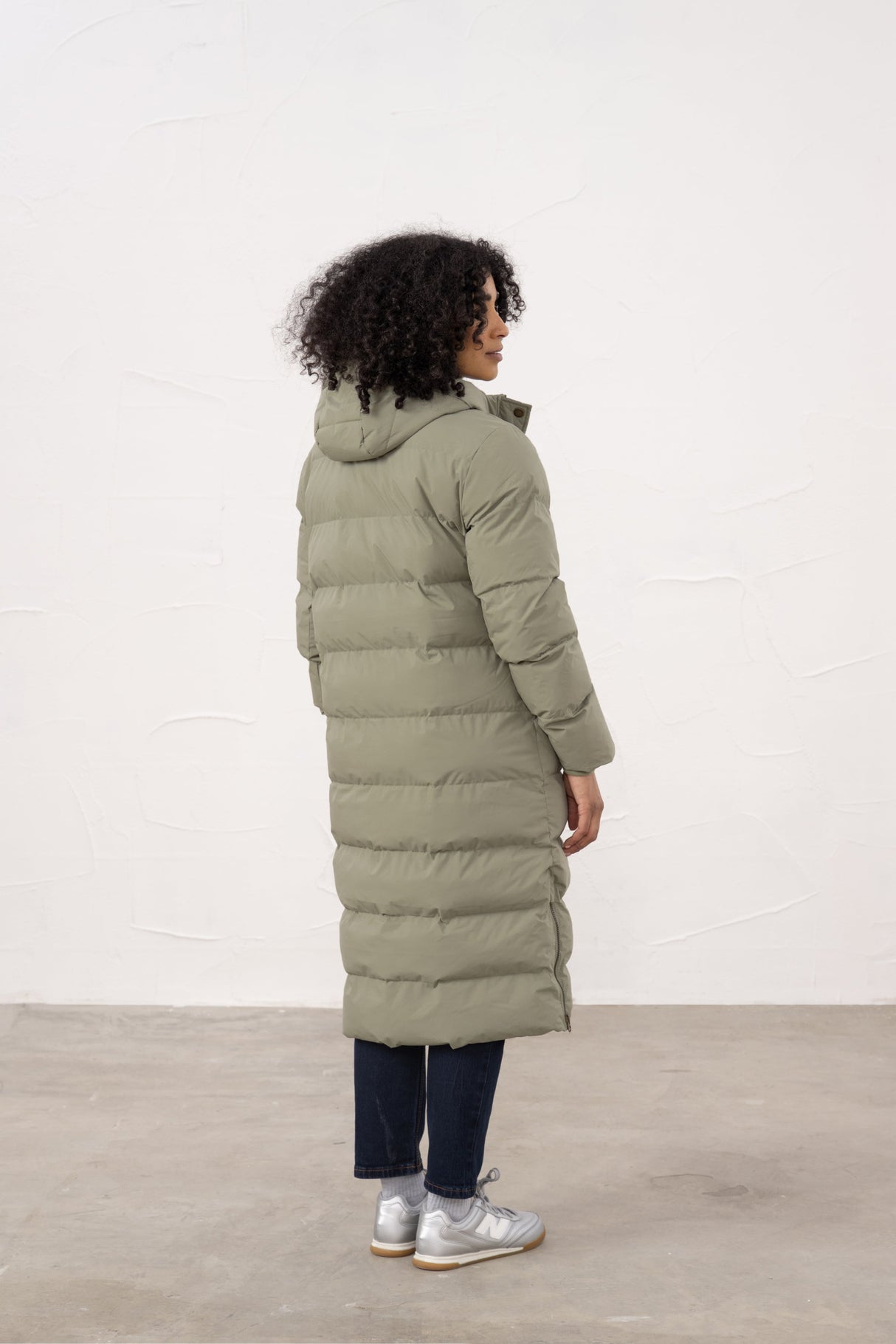 Lighthouse Savannah Ladies Long Coat - Brushwood