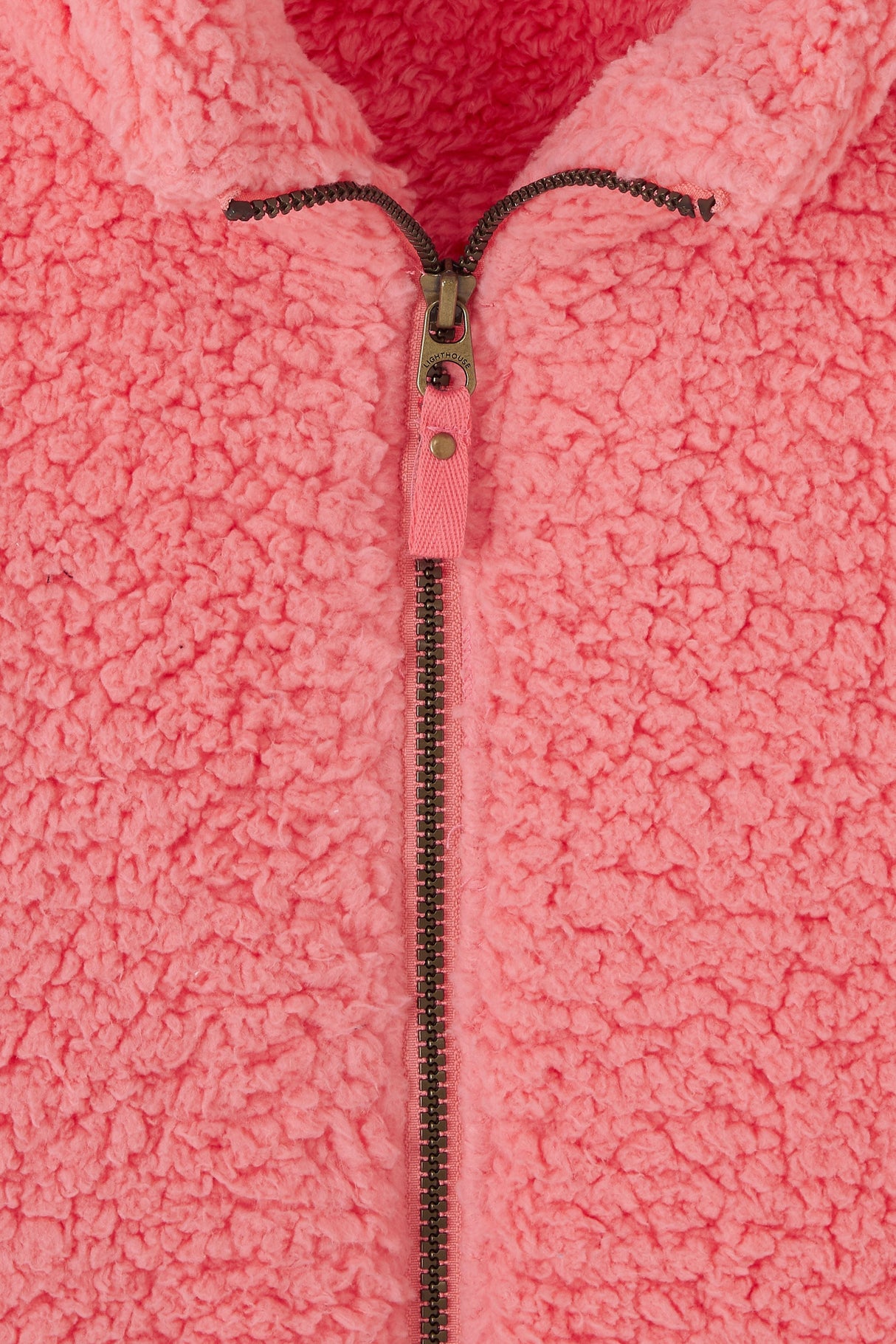 Lighthouse Seashell Fleece - Sugar Coral