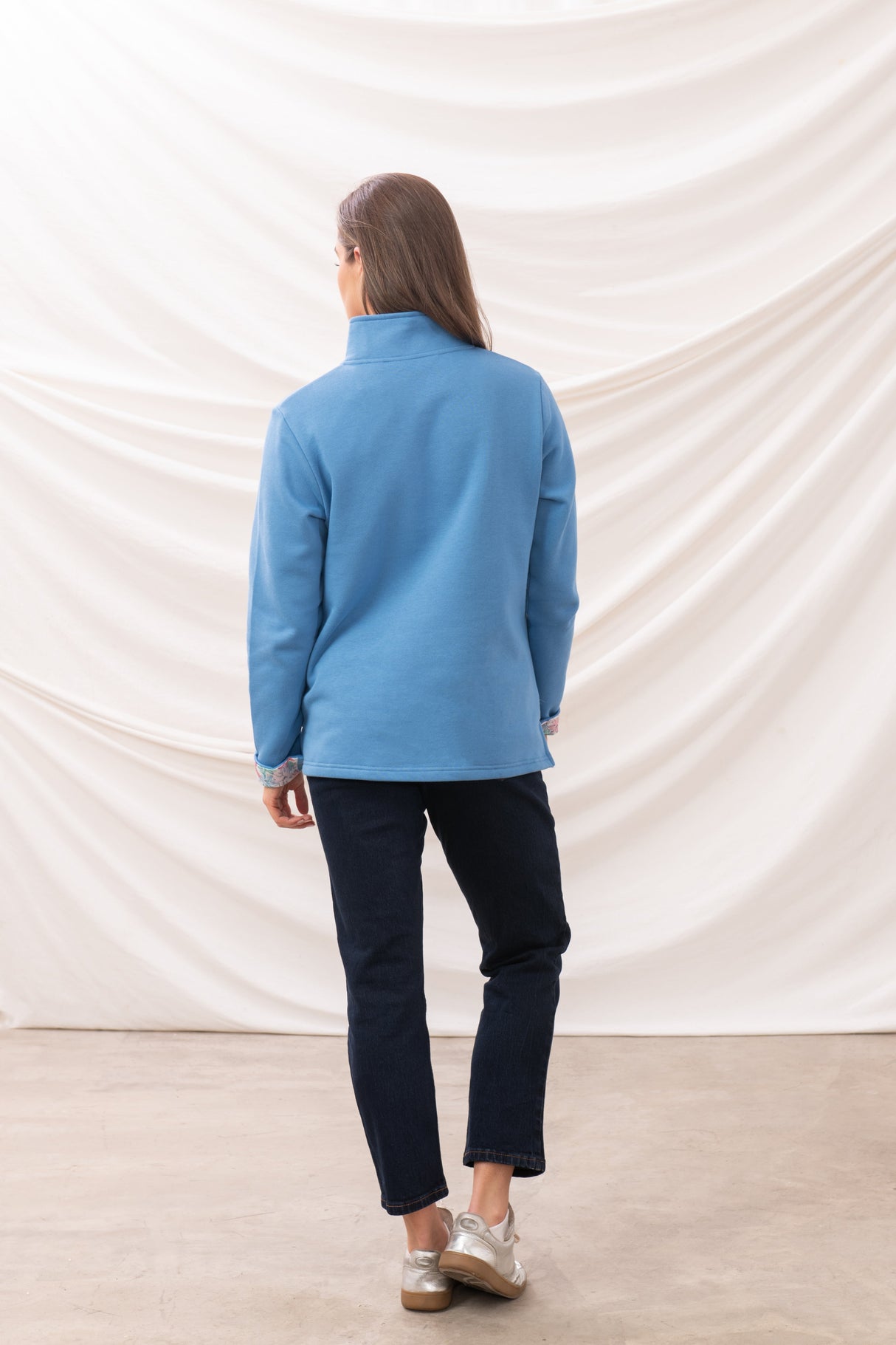 Lighthouse Shore Sweatshirt - Marine Blue