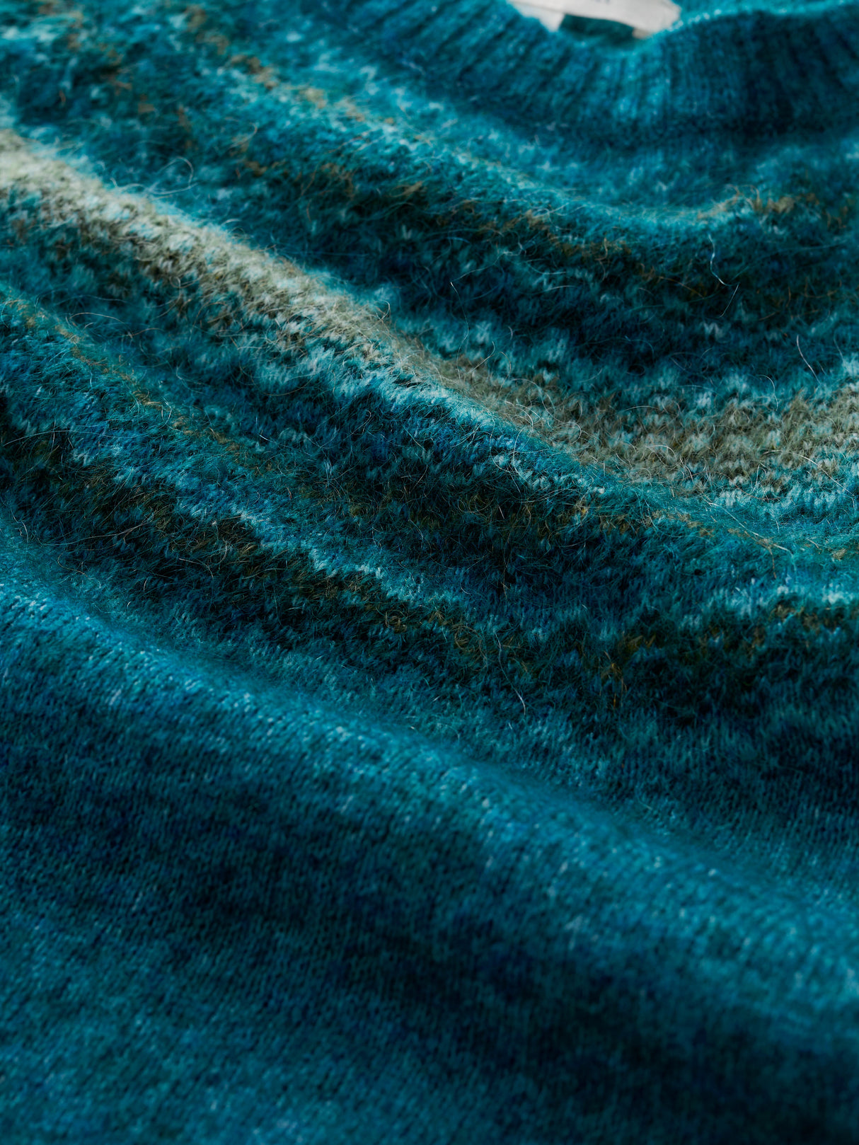 Seasalt Spruce Frost Mohair Jumper - Swirling Lake MIx