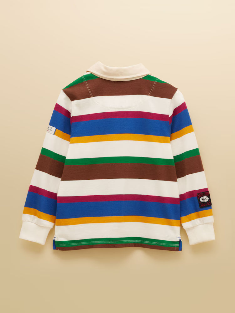 Joules Rugby Shirt - Multi Jonty