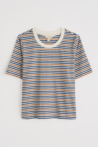 Seasalt Copseland T-Shirt - Scallion Emulsion