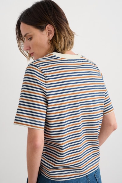 Seasalt Copseland T-Shirt - Scallion Emulsion