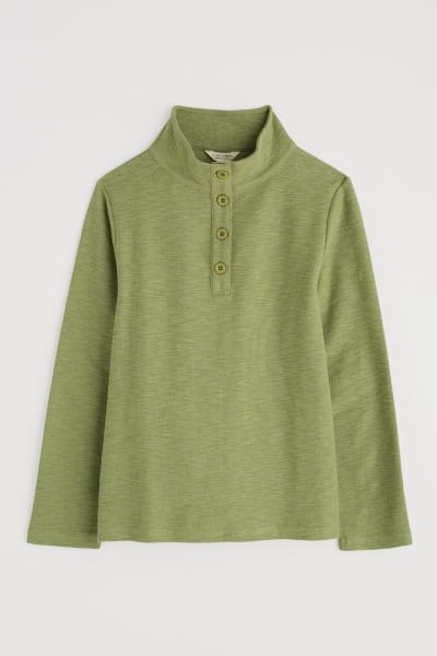 Seasalt Last Boat Sweatshirt - Moss