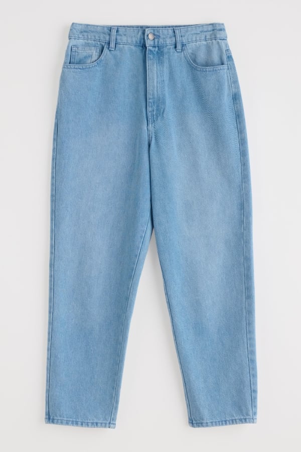 Seasalt Towan Barrel Leg Jean - Light Wash High Twist