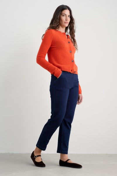 Seasalt Waterdance Trouser - Dark Indigo Wash