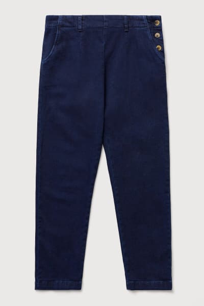 Seasalt Waterdance Trouser - Dark Indigo Wash