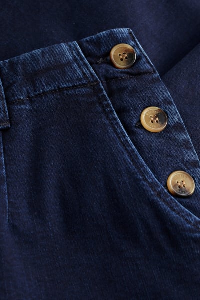 Seasalt Waterdance Trouser - Dark Indigo Wash