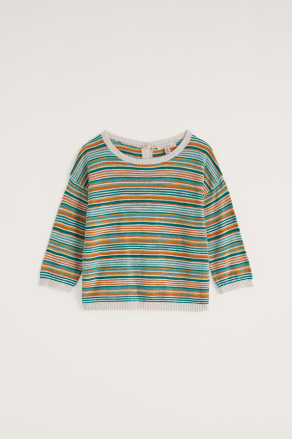 Seasalt Knavock Jumper - Dittany Amber Multi*