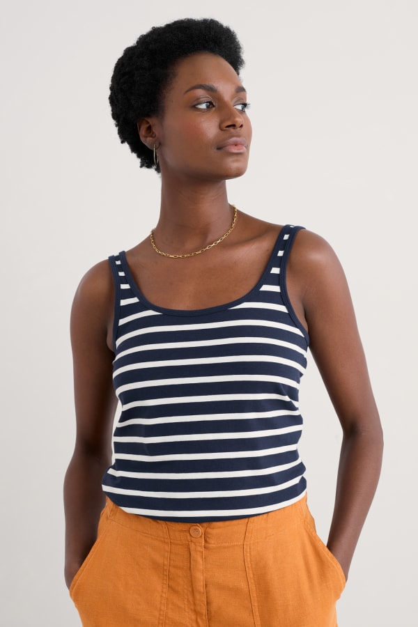 Tidal Drift Vest - Breton Maritime Chalk