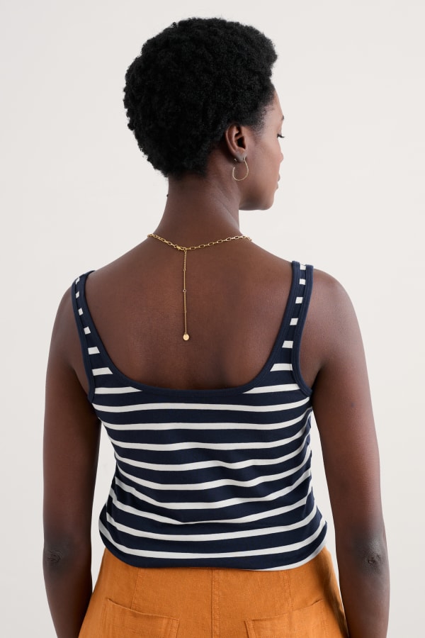 Tidal Drift Vest - Breton Maritime Chalk