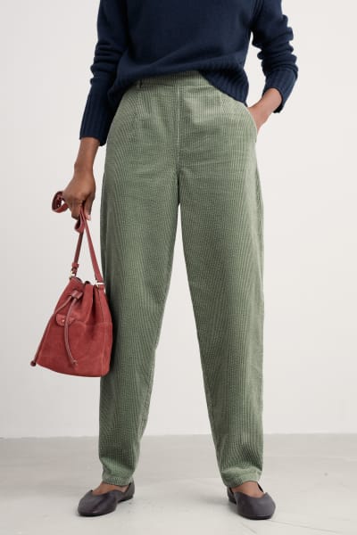 Seasalt Trethornes Trouser - Dusky Green