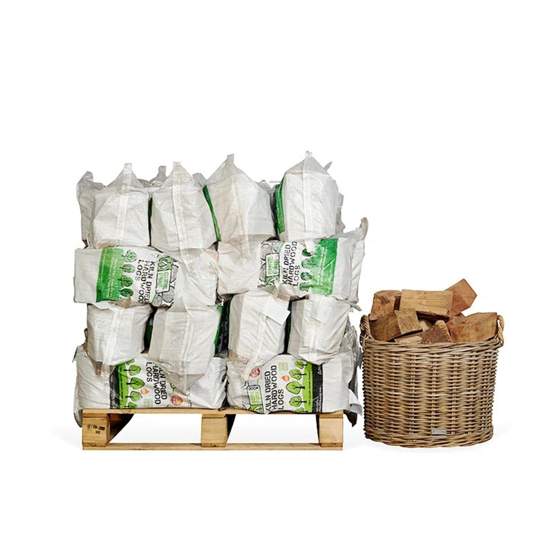 56 Bags Kiln Dried Hardwood Logs | Home Delivery