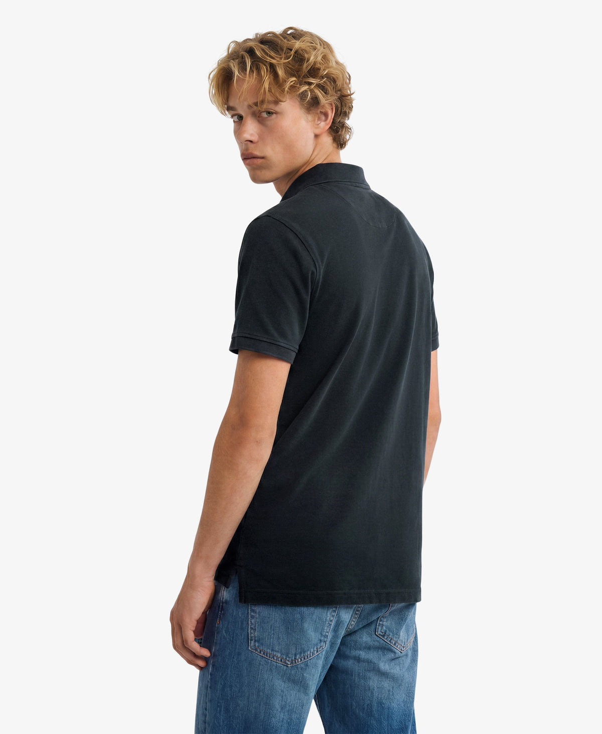 Superdry Vintage Destroy Polo - Eclipse Navy