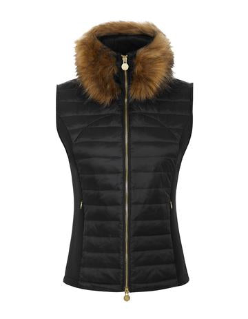 Black Puffer Gilet