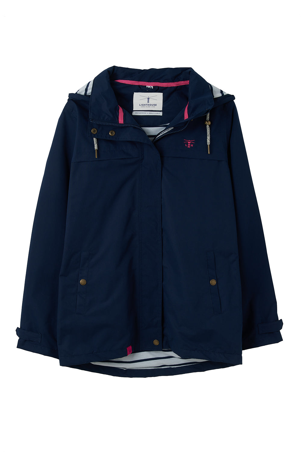 Lighthouse Ladies Beachcomber Coat - Navy