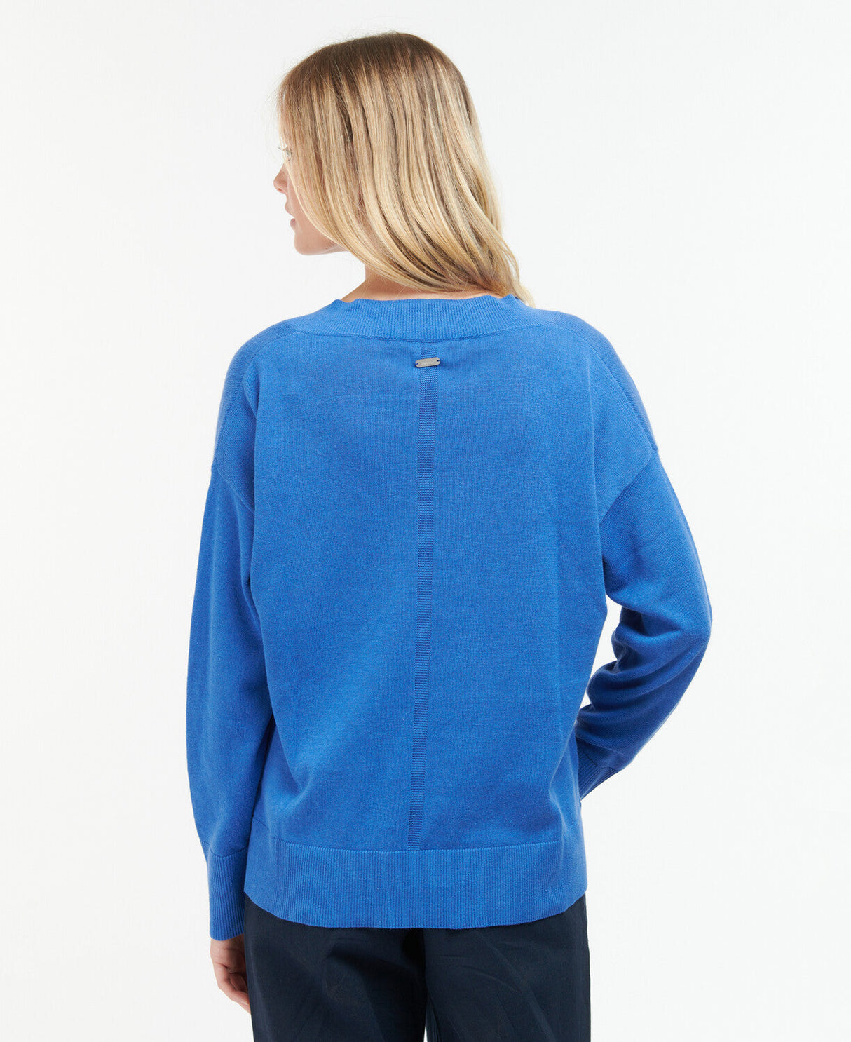 Barbour Bathgate Knit - Bluebell