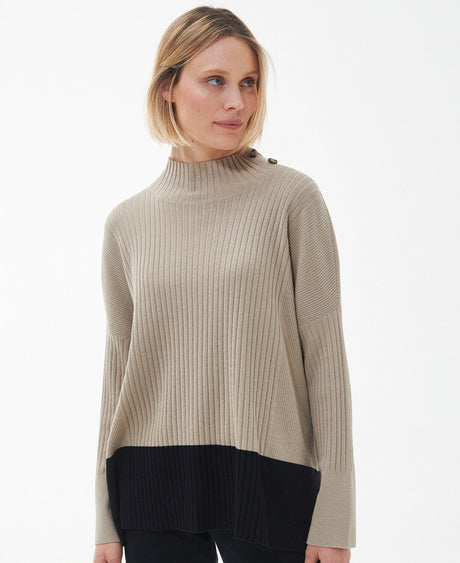 Barbour Amal Knit - Light Fawn