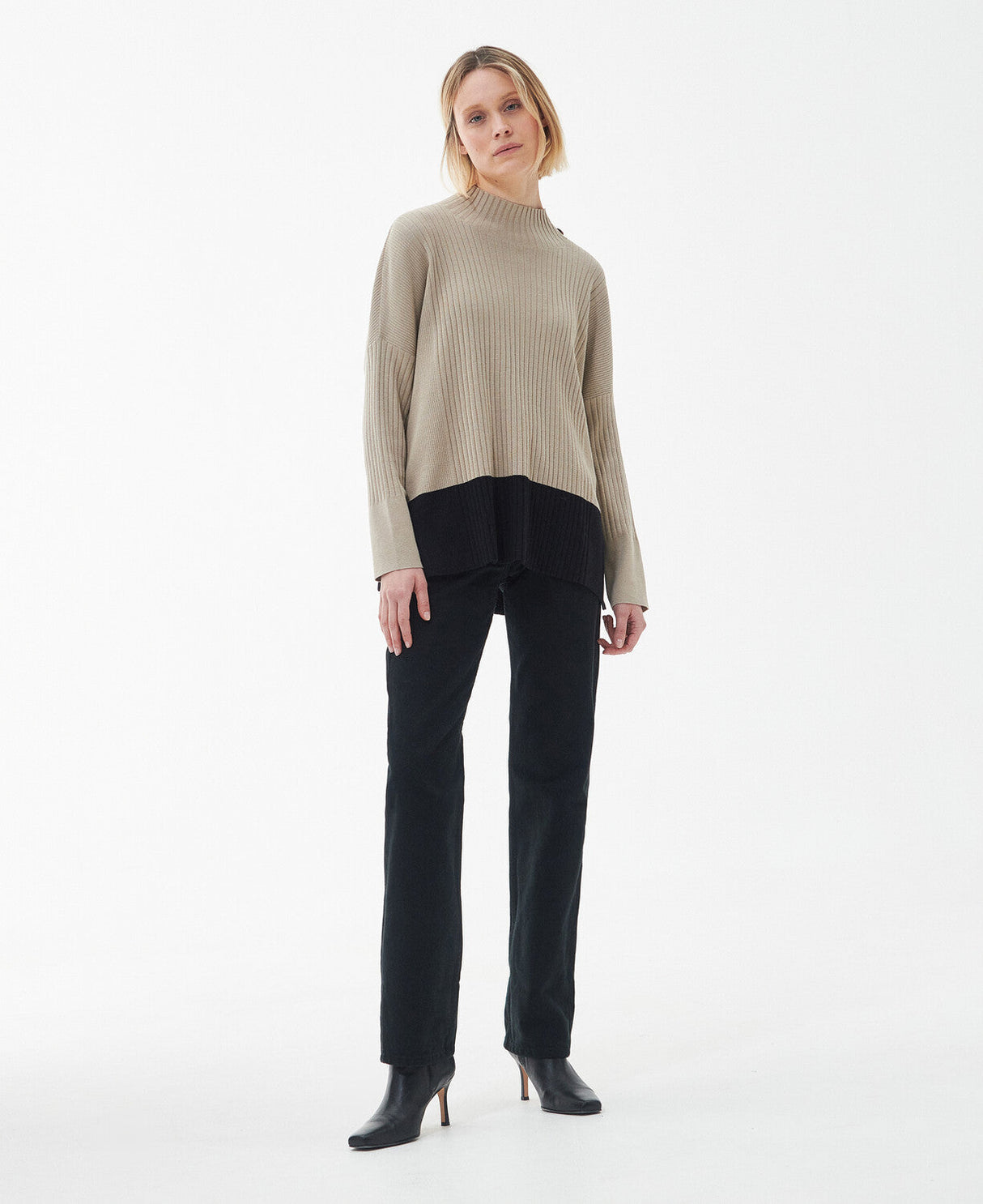 Barbour Amal Knit - Light Fawn